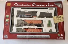 Wow Toyz 20 Piece Classic Train Set Over 14 ft of Track Classic Train Set Used