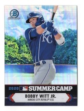 Bobby Witt Jr. 2021 Bowman Chrome Baseball 2020 Summer Camp #SC-21 Royals