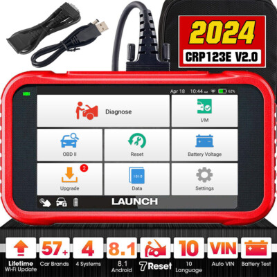 2024 Launch CRP123E V2.0 KFZ OBD2 Diagnosegerät Auto Scanner für BMW Mercedes VW
