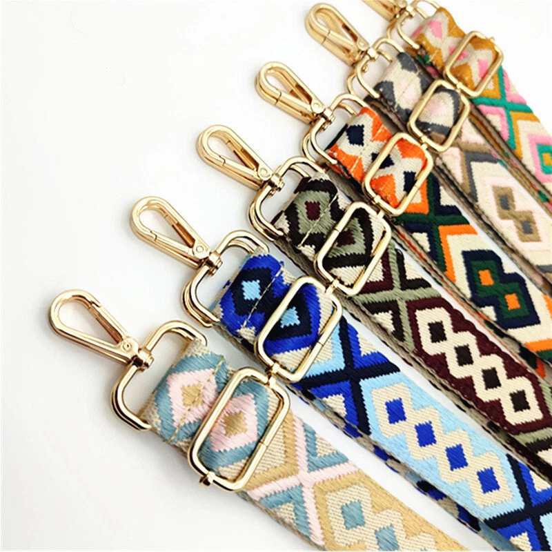 Adjustable Bag Belt Bag Accessories Wide Bag Belt Ethnic Style Bag Belt Casual
