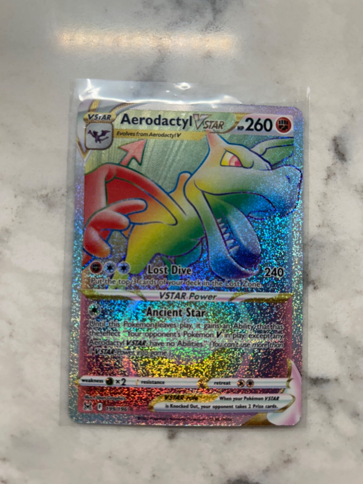 aerodactyl vstar pokemon card value Aerodactyl VSTAR (Secret) main image 1