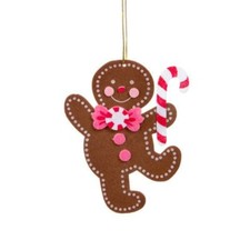 Felties Felt Gingerbread Man Christmas Ornament Craft Project Kit