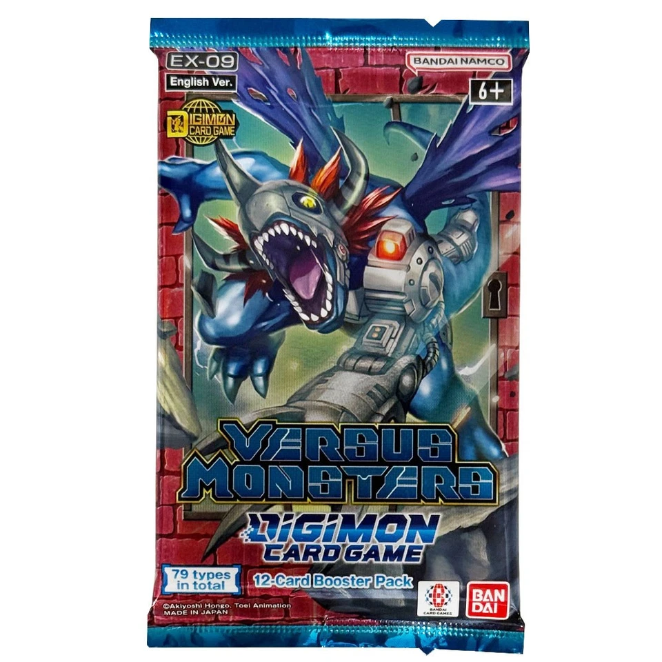 BANDAI Digimon - Versus Monsters EX-09 - 1 Booster EN