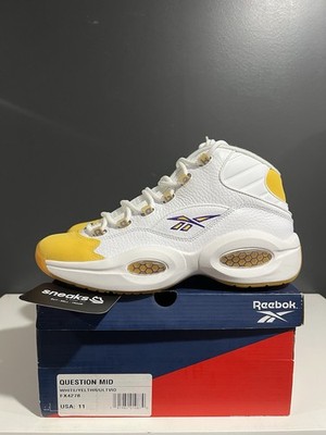 NEW Question Mid Yellow Toe FX4278 SIZE 11M OG ALL AG25-300
