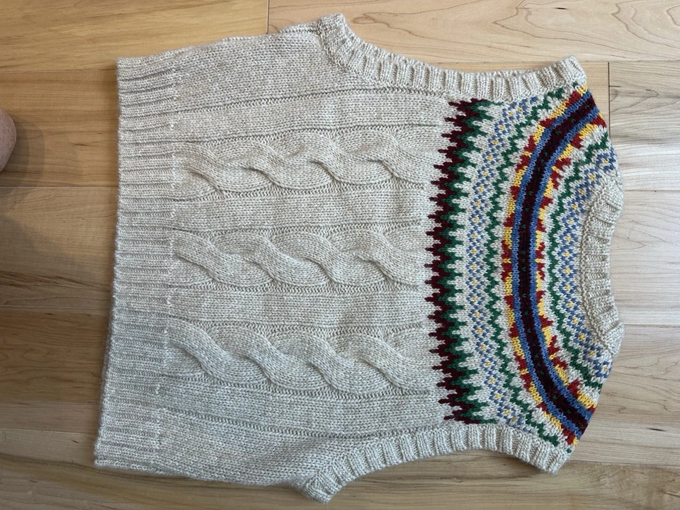 Polo Ralph Lauren Vintage Fair Isle Sweater Vest - Image 3 of 4