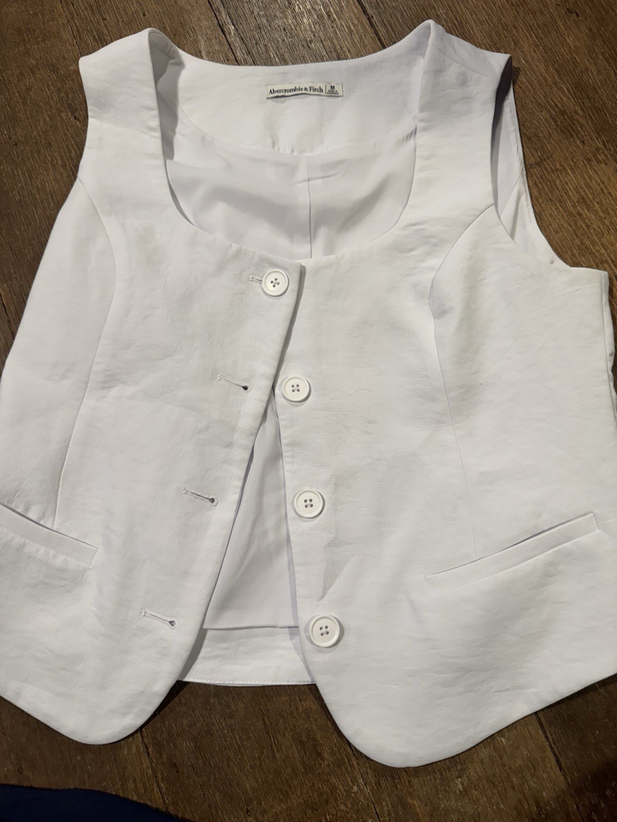Abercrombie & Fitch Women's M Tank top White