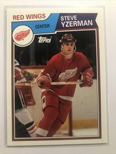Steve Yzerman 2003-04 Topps Hockey “ LOST ROOKIE CARDS” Insert SP Red Wings