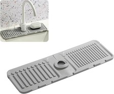 1pcs Faucet Mat for Kitchen Sink-- Protective Sink Tray Ideal for Stone Sinks