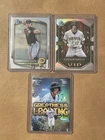 Konnor Griffin 3-Card Lot - 2025 Bowman Chrome Mojo & 2025 Bowman Chrome Inserts