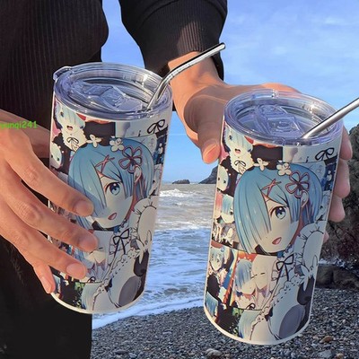 Re:Zero - Starting Life in Another World Rem Ram Hot Insulated Water Bottle Cups