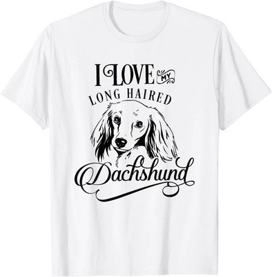 I Love My Dachshund - Cute Animal Pet Paw Novelty Dog Unisex T-Shirt