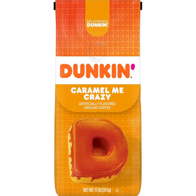Caramel Me Crazy Flavored Ground Coffee, 11 Ounce (Pack of 1)