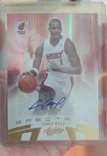 2010-11 Absolute Memorabilia - Chris Bosh #31 Gold Spectrum Autographs /25 (AU)