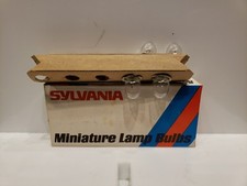 Flashlight Bulb Lamps Box of 4 Sylvania PR3 Miniature GE Light