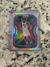 Tyrese Maxey 2020-21 Panini Prizm Silver Prizm #256 RC 76ers