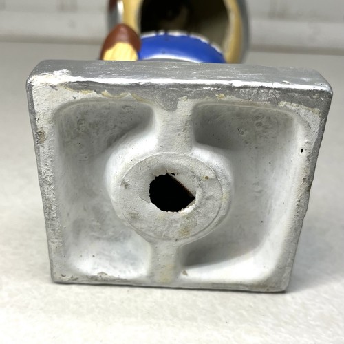 1960's Vintage Detroit Lions Bobble Head Nodder Silver Square Base RARE - Bild 9 von 11