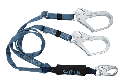 #ad FallTech 8260732D Web ViewPack 6#x27; Shock Absorbing Lanyard Y leg 1 Snap amp; 2 Hooks $49.99