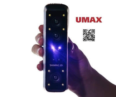 Shining3D Einstar Rockit Wireless Handheld Laser 3D Scanner w/ Scanning SW &MORE