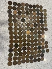 Indian Head Penny 1859-1909 Lot of 144 Mixed Dates and Mint Marks