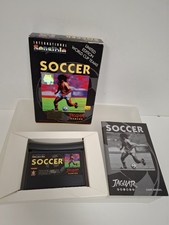 International Sensible Soccer Atari Jaguar Spiel Boxed Manual & Tray + Protector