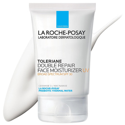 La Roche-Posay Toleriane Double Repair UV SPF Moisturizer for Face, Daily Facial