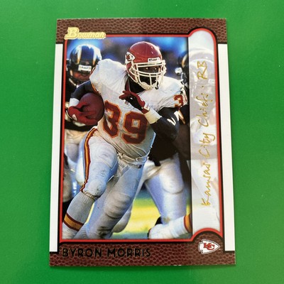 Byron Morris 1999 Bowman Gold Parallel Card #31 LTD #07/99