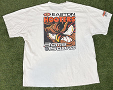 Vintage Baseball Easton Bomb Squad Hooters Shirt Sports Funny Mens 2XL Tee
