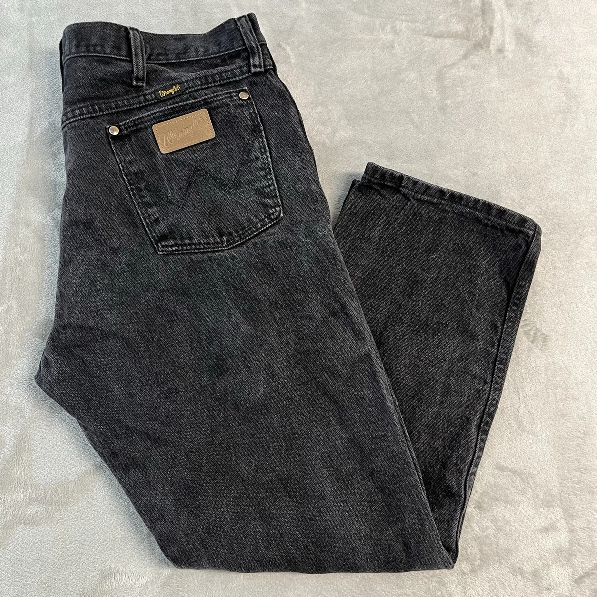 Wrangler Cowboy Cut Black Jeans for Men for sale | eBay