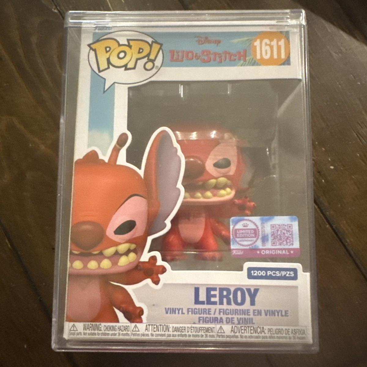 Leroy Funko Pop! Limited Edition Exclusive! #1611 New! In Hand