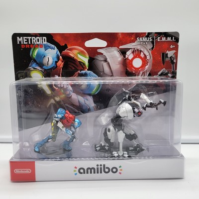 Nintendo Amiibo Metroid Dread Samus E.M.M.I. Figure Set Switch 3DS New Sealed
