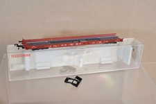 FLEISCHMANN 5271 DB RoLa LOW FLOOR FLAT TRUCK TRANSPORTER WAGON 063-5 on