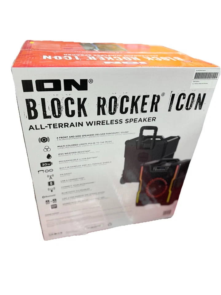 Altavoz Bluetooth ION Audio Block Rocker Icon Foto 4 de 4