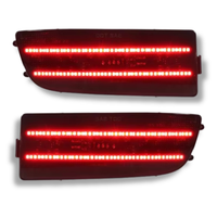 Mercedes Sprinter RüCkstoßStangen Reflektoren Set LED Schwarz Links Rechts