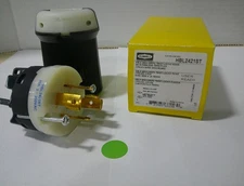 HUBBELL HBL2421ST EdgeConnect Twist-Lock Plug Spring Termination 20A 3P 20P S3