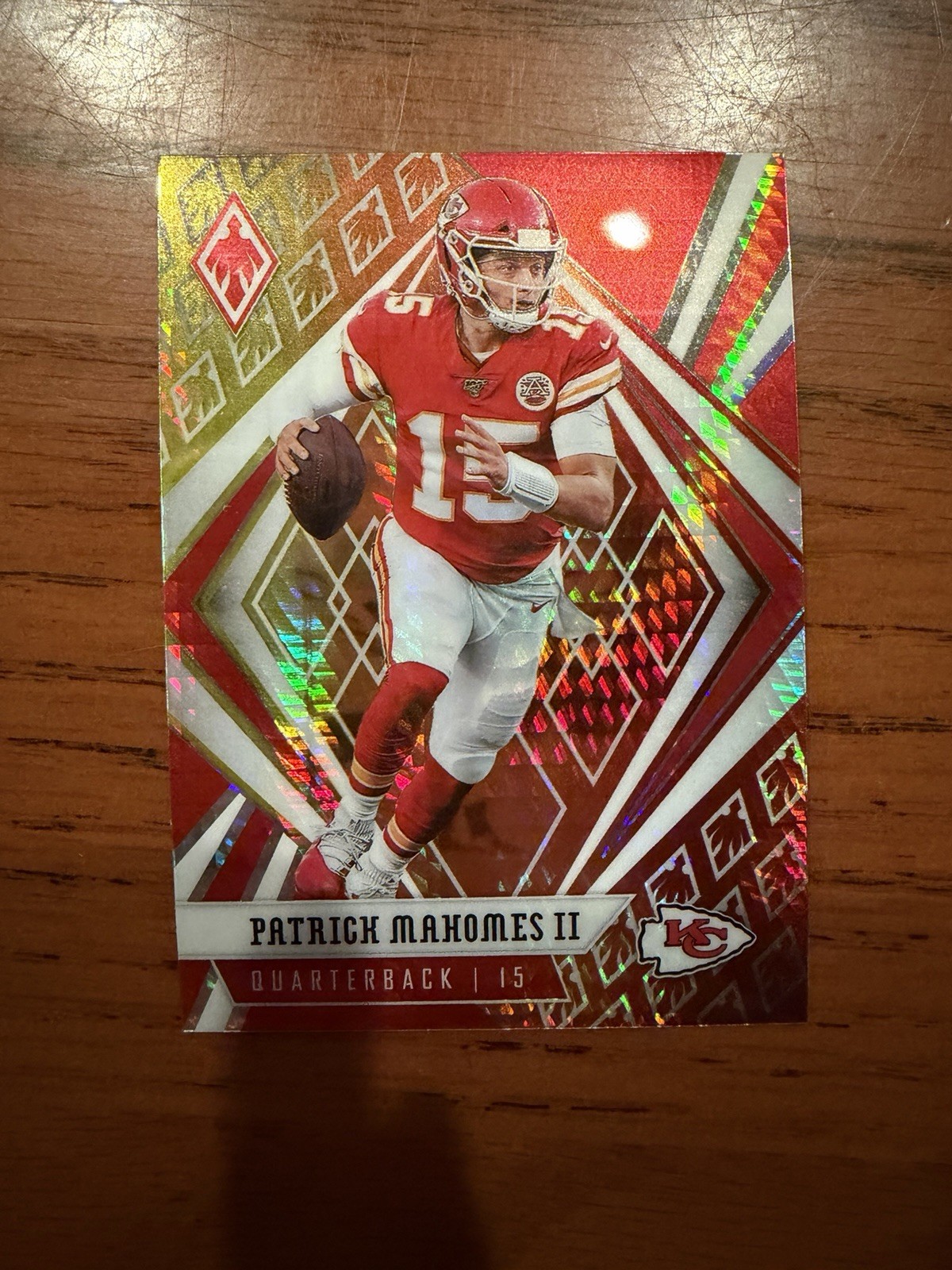 Panini 2020 Phoenix Patrick Mahomes II #45 Kansas City Chiefs NFL Football Card