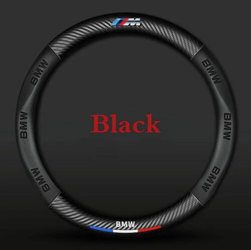 15" Steering Wheel Cover Leather For BMW M /1 2 3 4 5 6 Series x1 x3 x5 - Image 2 of 4