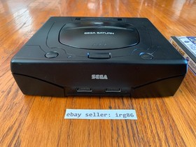 Sega Saturn MK-80000A US model 2 console system + controller + Sonic 3D Blast