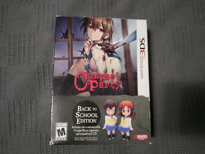 Corpse Party: Back to School Edition (Nintendo 3DS, 2016) FIGURES ONLY