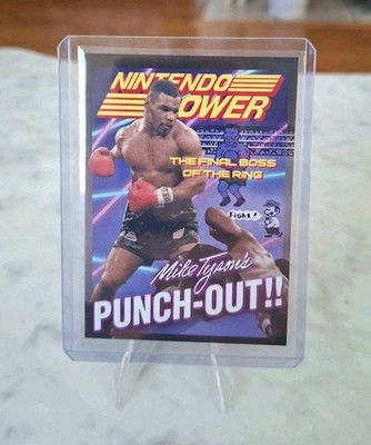 Nintendo Power Mike Tyson's Punch-Out!! Mike Tyson Trading Card  