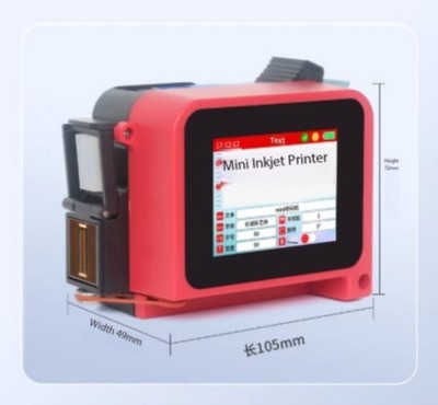 Smart Handheld Mini Inkjet Printer Fully Automatic Compact Production Date Coder