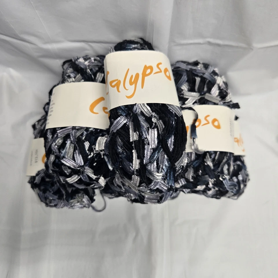 Calypso Yarn Bundle - 10 Ribbon Skeins - Southwest Trading Company(Same Dye Lot) - Image 2 of 3