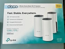 TP-Link Deco M4 White 3-Pack AC1200Mbps Whole Home Mesh WiFi System