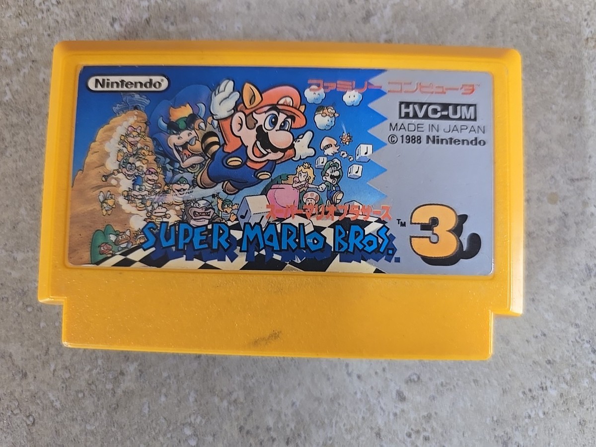 Famicom Super Mario Bros. 3 Japan Nintendo games US Seller NES