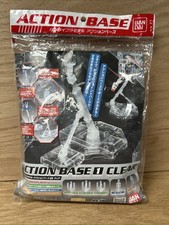 NEW Bandai Hobby Action Base 1 Display Stand 1/100 Scale , Clear, NIP