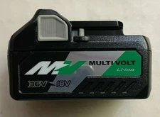 For Metabo HPT Multivolt Battery BSL36B18 36V / 18V 6.0Ah 372121M New in Package