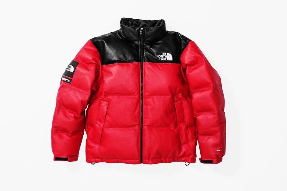 Men’s Nuptse Style Black Leather Puffer Jacket – Mountain Inspired Coat thumbnail 7