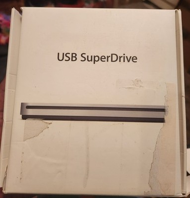 Brand New Factory-sealed Apple USB SuperDrive (Model A1379 / MD564LL/A) Open Box