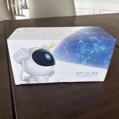 Astronaut Starry Sky Night Light Projector - White - A121225