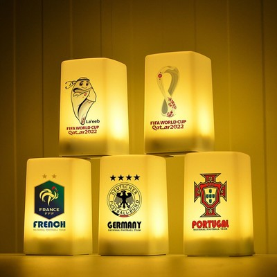 Fußball Nachtlicht Weltmeisterschaft Tischlampe Kinder Geschenk Home Dekoration