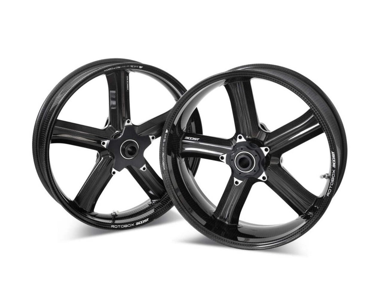 ROTOBOX BOOST GLOSSY CARBON WHEELS YAMAHA TENERE 700 19X3/17X5.5
